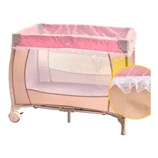 Mosquiteiro Para Carrinho, Cercado E Berço Camping Branco Foto mini 1