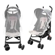 Mosquiteiro Para Carrinho De Bebe Com Elástico Protege Bebe Foto mini 4