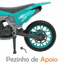 Moto Cross Brinquedo Infantil Rally Dos Sertões Molas Cor Azul Personagem Moto Cross Rally Sertões Foto mini 4