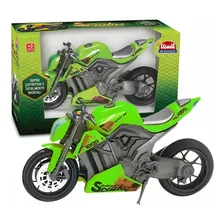 Moto De Brinquedo Snake Street Machine - Usual Cor Verde Foto mini 1