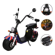 Moto ElĂ©trica 2000w Scooter Bateria RemomĂvel Importway Foto mini 1