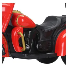 Moto Elétrica Good mood Infantil 1 Bateria 12v Cor Vermelha Foto mini 4