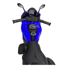 Moto Elétrica Infantil Com Empurrador 6v Foto mini  2