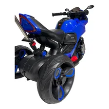 Moto Elétrica Infantil Com Empurrador 6v Foto mini  3