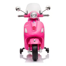 Moto Elétrica Infantil Vespa Rosa 12v Foto mini 2