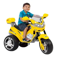 Moto Elétrica Speed 6v Amarela Com Sons E Luzes Magic Toys Cor Amarelo Foto mini  2