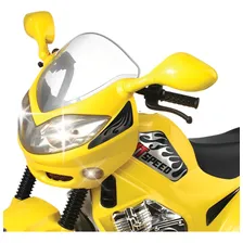 Moto Elétrica Speed 6v Amarela Com Sons E Luzes Magic Toys Cor Amarelo Foto mini  3
