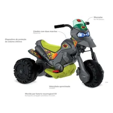 Moto Elétrica Xt3 6v Titanium Bandeirante Foto mini 2