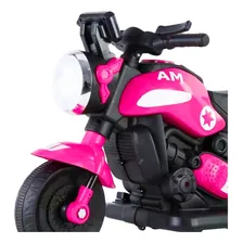 Moto Infantil de brinquedoUnitoys Mini Moto Elétrica Moto Elétrica Infantil cor rosa-chiclete Foto mini 2