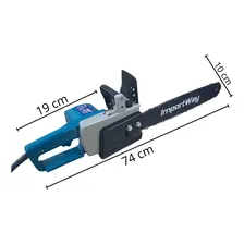 Moto Serra Importway IWMSE24 Elétrica Portátil 2400W EletroSerra Sabre 16 Pol 6000 Rpm Foto mini 2