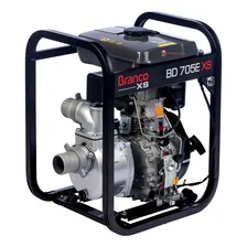 Motobomba Autoescorvante Diesel Partida Elétrica 7cv Branco Foto mini 1