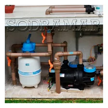 Motobomba Sodramar 1/4 Cv Piscina Até 28 Mil Litros Bivolt Foto mini 4