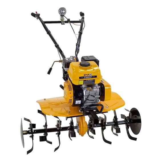 Motocultivador Gasolina 7cv Rodas Enxadas Tratorzinho Zmax Foto 1