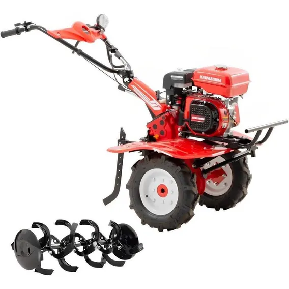 Motocultivador Microtrator 7hp Gasolina Com Rodas E Enxadas Foto 1