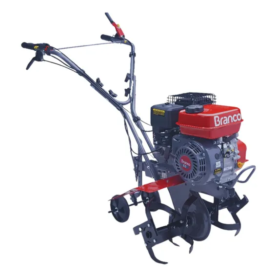 Motocultivador Tratorito Jardineiro Branco 6,5hp Compacto Foto 1