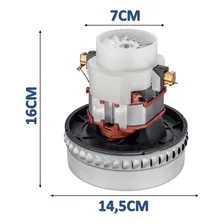 Motor 220v Dupla Turbina Electrolux Bps2s Aspirador 64300653 Foto mini 4