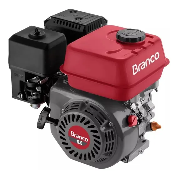 Motor A Gasolina Branco Foto 1