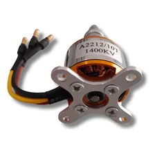 Motor Brushless A2212 1400kv Com Montante Spinner Aeromodelo Foto mini  2