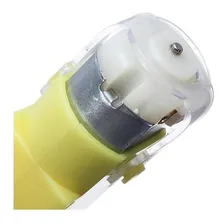 Motor Dc 3-6v Caixa De Redução Eixo Duplo Arduino Robótica Foto mini  3