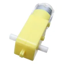 Motor Dc 3-6v Caixa De Redução Eixo Duplo Arduino Robótica Foto mini  2