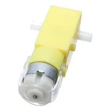 Motor Dc 3-6v Caixa De Redução Eixo Duplo Arduino Robótica Foto  mini 1