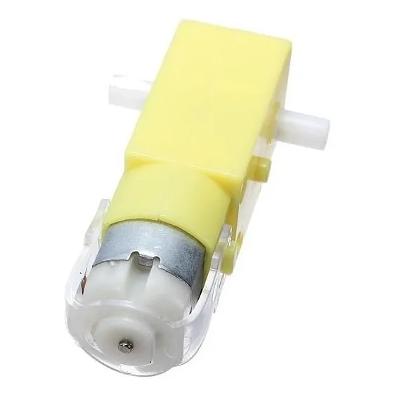 Motor Dc 3-6v Caixa De Redução Eixo Duplo Arduino Robótica Foto 1