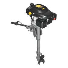 Motor De Barco + Rabeta Vertical Gasolina Buffalo 6.5hp Mfg Foto mini  2