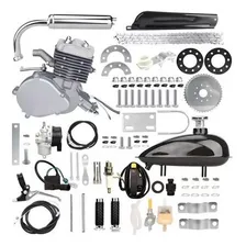 Motor De Bicicleta 80cc Preto Kit Completo Foto mini 1