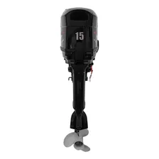 Motor De Popa 15hp 2t 246cc - Partida Manual - Nmp15hpm Foto mini 4