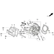 Motor Estacionario Gasolina 7hp 4t - Kawashima Ge700 Foto mini 2