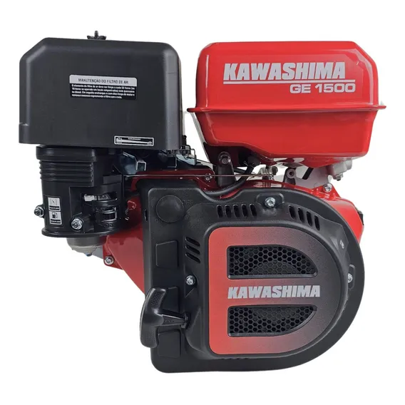 Motor Estacionário Ge1500 15hp A Gasolina 4 Tempos Kawashima Foto 1