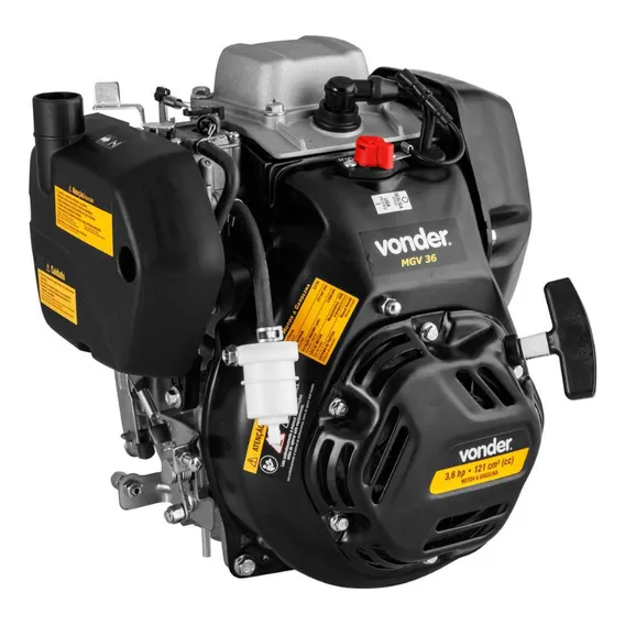 Motor Gasolina 3,6 Hp Eixo Horizontal 4 Tempos Mgv 36 Vonder Foto 1