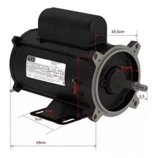 Motor Para Bomba De Piscina Igui 0,5cv 110/220v Weg 110V/220V Foto mini  3
