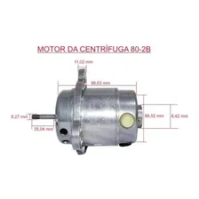 Motor Para Centrífugas 80-2b - 110v Foto mini  2