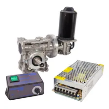 Motor Redutor Churrasqueira Giratória Espeto Costelão 90kg Foto mini 1
