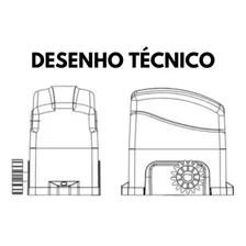 Motor Trino Soft De Correr Cremalheira 4,5m AlumÃnio Agl 220v Foto mini 4