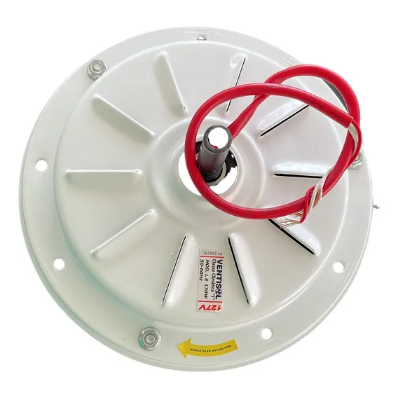 Motor Ventilador Teto Ventisol Branco Com Foto 1