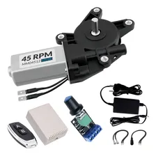 Motoredutor Motor 12v Dc 45 Rpm Fonte Remoto Pwm Controlador Foto  mini 1