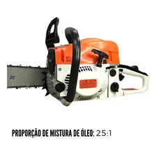 Motosserra Á Gasolina 63cc Sabre 50cm Evmsg2t63 Importway Foto mini  3