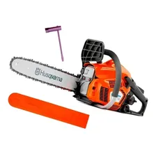 Motosserra a gasolina Husqvarna Forestal 40cc laranja/preto 125 1.52kW Foto mini 4