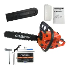 Motosserra A Gasolina Mini Motoserra Moto Serra 58cc Carbon Cor Laranja Foto  mini 1