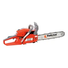 Motosserra a gasolina Tekna CS53SAC 51cc Laranja CS53SAC18 2.7hp Foto  mini 1
