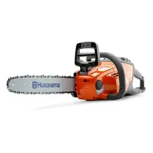 Motosserra elétrica a bateria Husqvarna 120i 36V Cor Laranja Sem bateria e carregador Foto  mini 1