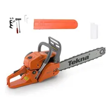 Motosserra Gasolina Cs58rsp 54cc 3hp Sabre 20 Polegada Tekna Cor Laranja Foto mini 4