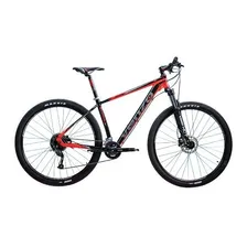 Mountain bike Venzo Raptor Exo aro 29 S 27v freios de disco hidráulico câmbios Shimano cor preto y vermelho Foto mini 1