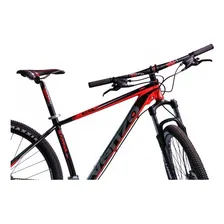 Mountain bike Venzo Raptor Exo aro 29 S 27v freios de disco hidráulico câmbios Shimano cor preto y vermelho Foto mini 2