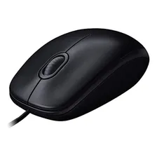 Mouse com fio Logitech M90 Usb preto Foto mini 4