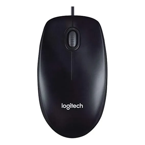 Mouse com fio Logitech M90 Usb preto Foto 1