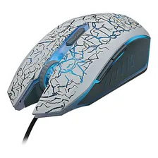 Mouse Gamer 1600dpi Led Usb Jogos Pc Windows Linux Notebook Foto mini 2