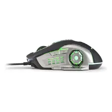 Mouse Gamer 2400 Dpi Preto E Grafite Multilaser - Mo269 Cor Prateado Foto mini 4